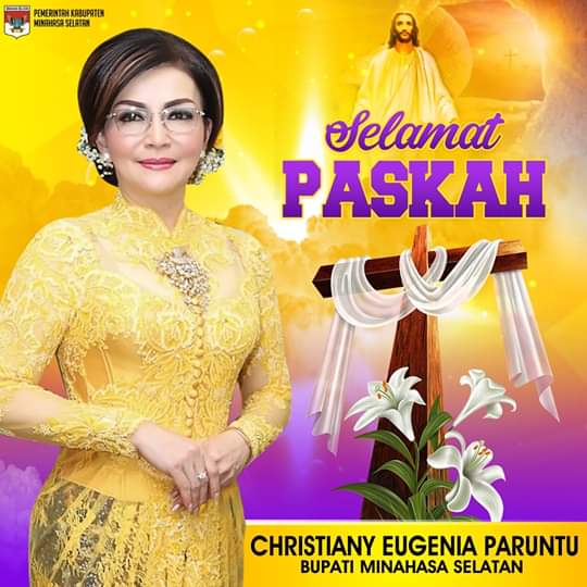 Pemkab Minsel Mengucapkan Selamat Paskah