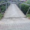 Jembatan Dalam Perkampungan Desa Tumpaan Baru Rawan Kecelakaan.