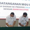 Pemkot Tomohon Teken MoU Bersama Bank Sulutgo Disaksikan Oleh KPK dan Pemprov Sulut