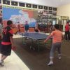 Sambut HUT Bhayangkara Polres Minsel Gelar Pertandingan Tenis Meja Lawan Pers Minsel.