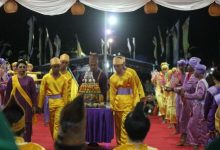 Pesta adat Tulude yang rutin dilaksanakan setiap tahun di kabupaten Kepulauan Sangihe