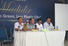 Wali Kota Bitung Maximillian J Lomban membuka Sosialisasi Tata Cara Pemungutan Suara Pemilu 2019